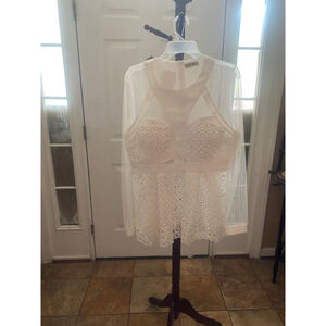 Women's ft inc White Blouse Plus Size 2X